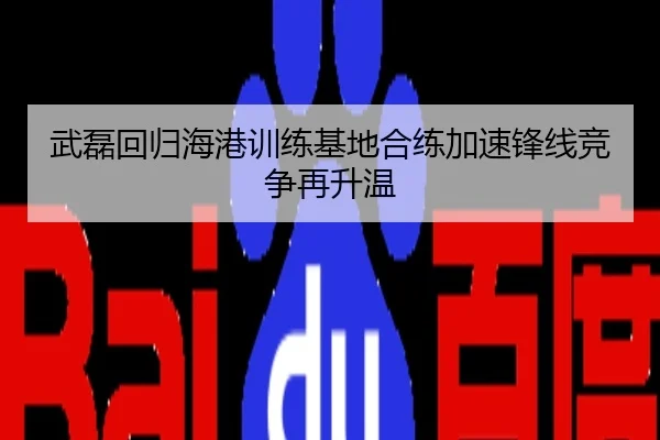 武磊回归海港训练基地合练加速锋线竞争再升温